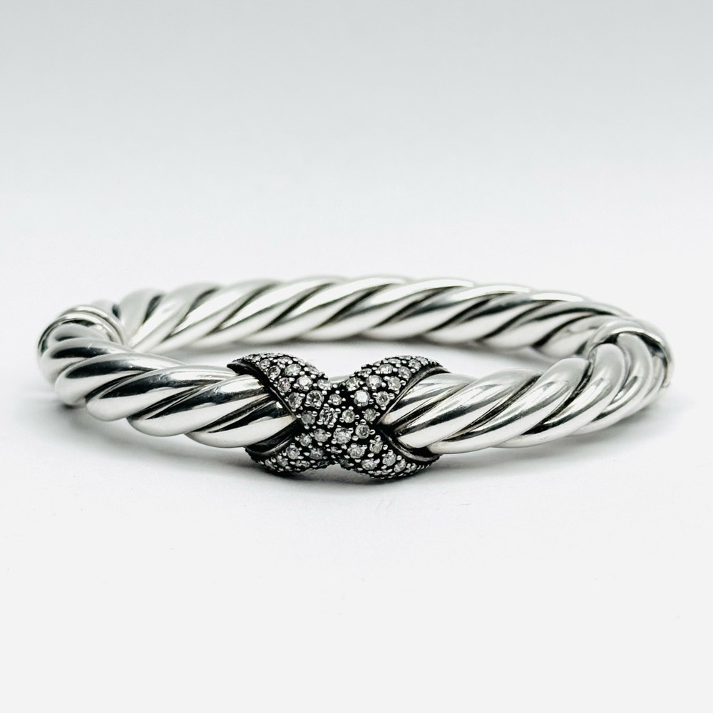 David Yurman Vintage Starlight Diamond X
Cable Bracelet